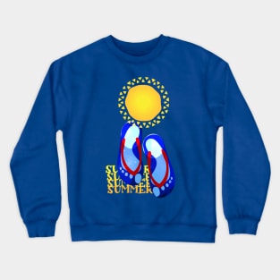 Long and Hot Summer Crewneck Sweatshirt